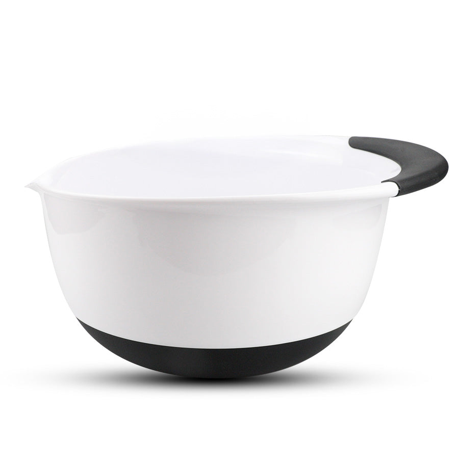 קערת ערבול 26 ס"מ 2.8 ליטר עם בסיס סיליקון, לבן Cook Joy