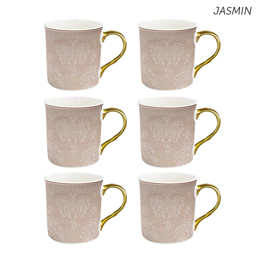 סט 6 מגים 370 מ"ל ניו בון ציינה JASMIN
