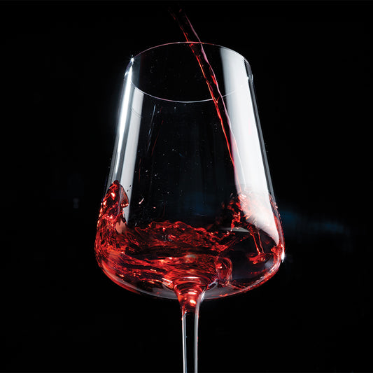 סט 6 כוסות יין על רגל 520 מ"ל זכוכית SEREN