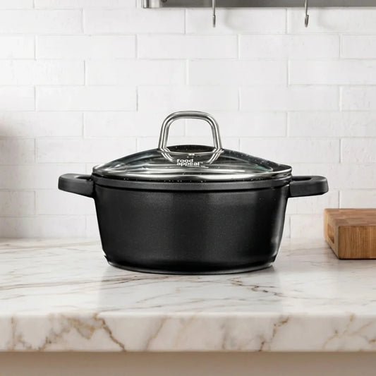 סיר 24 ס"מ , 3.5 ליטר MARBLE CLASS שחור