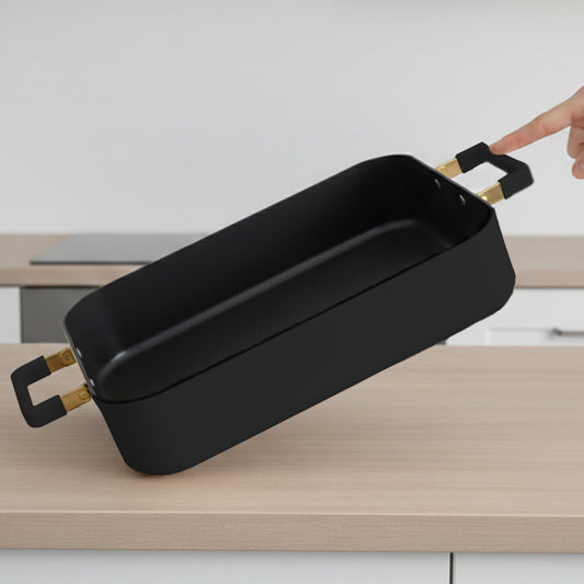רוסטר 36 ס"מ שחור/זהב FOLDI מבית Food appeal