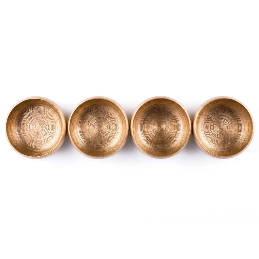 סט 4 קערות 12 ס"מ PURE GOLD