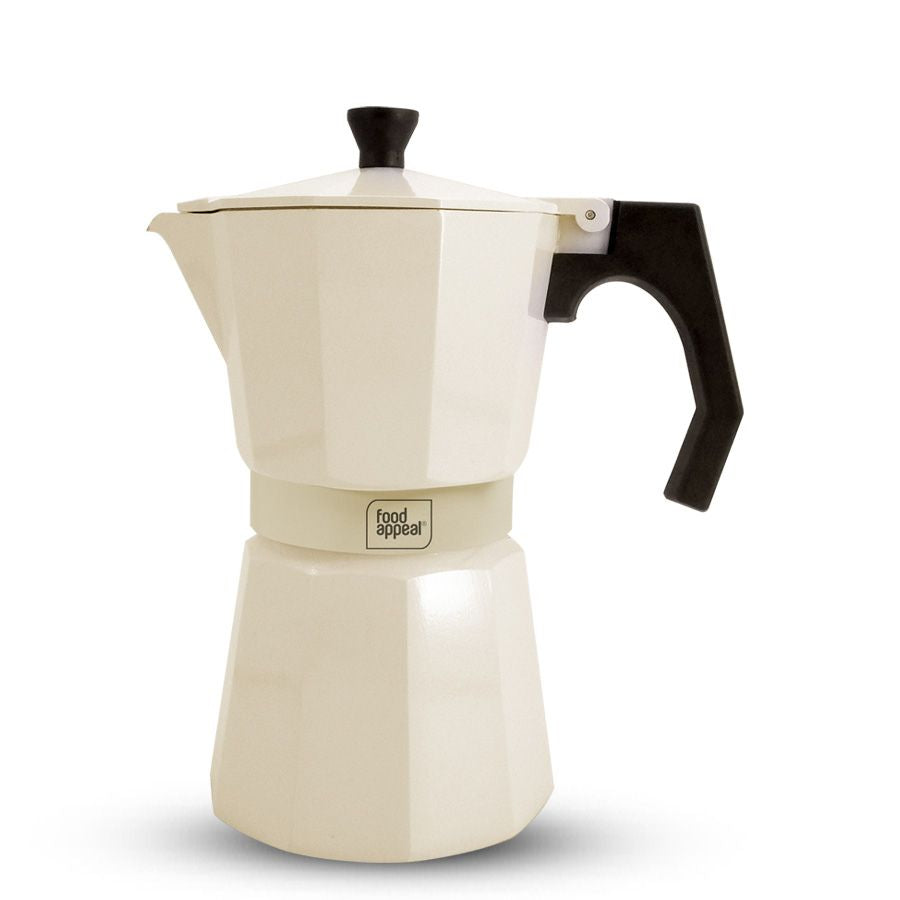 מקינטה תואמת אינדוקציה 9 כוסות COFFE COLLECTION קרם מבית Food appeal