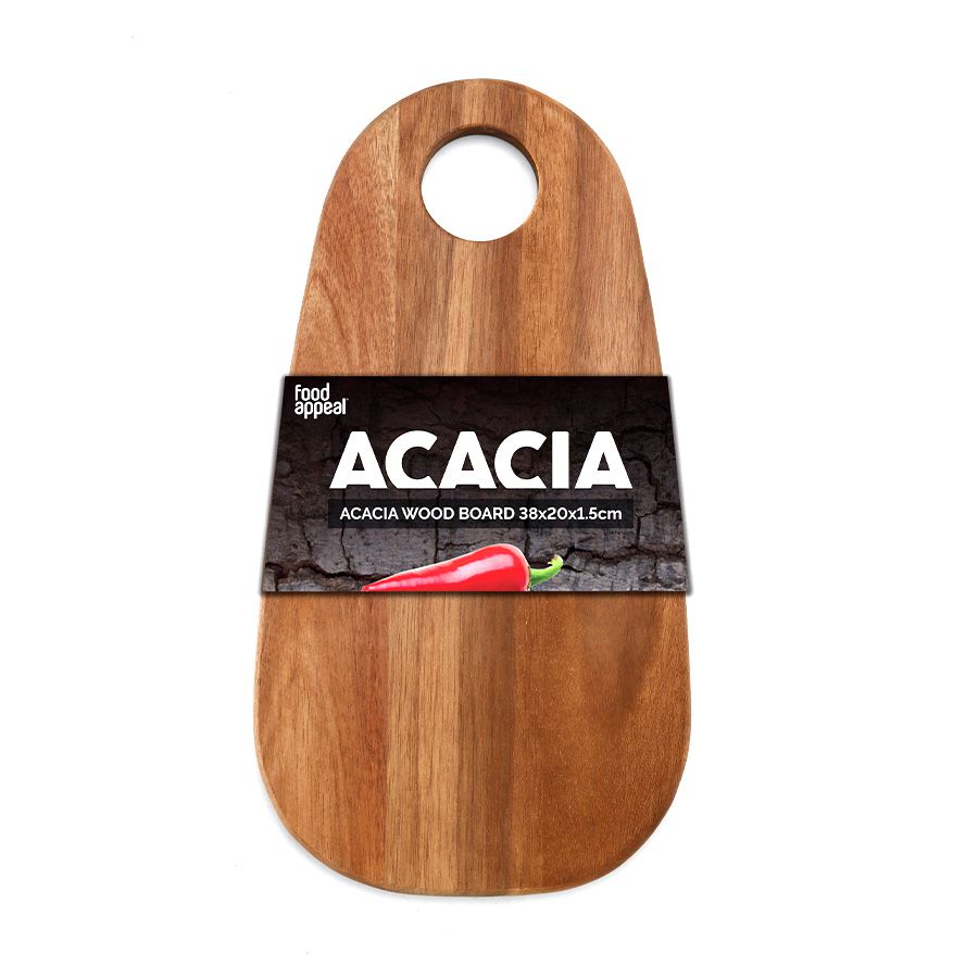 קרש חיתוך עץ שיטה 1.5*20*38 ס"מ ACACIA