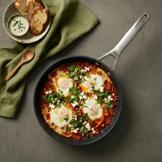 מחבת 20 ס"מ לפיזור חום אחיד ובישול יומיומי Q NONSTICK | מחבת 20 ס"מ Q | Food Appeal