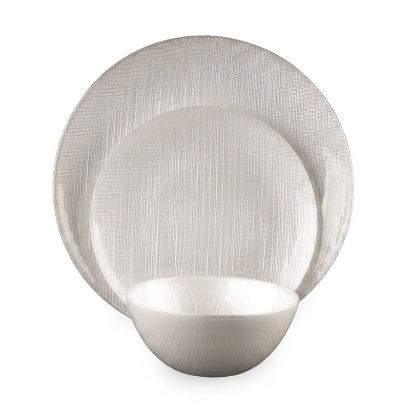 סט אוכל 18 חלקים PURE WHITE