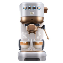 מכונת קפה אספרסו 2 ב-1 קפה טחון \ קפסולות  Nespresso קרם\זהב