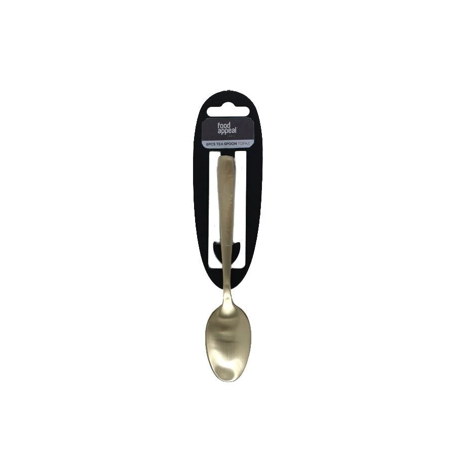 שישייה כפיות TOPAZ GOLD-CHAMPGANE מאט