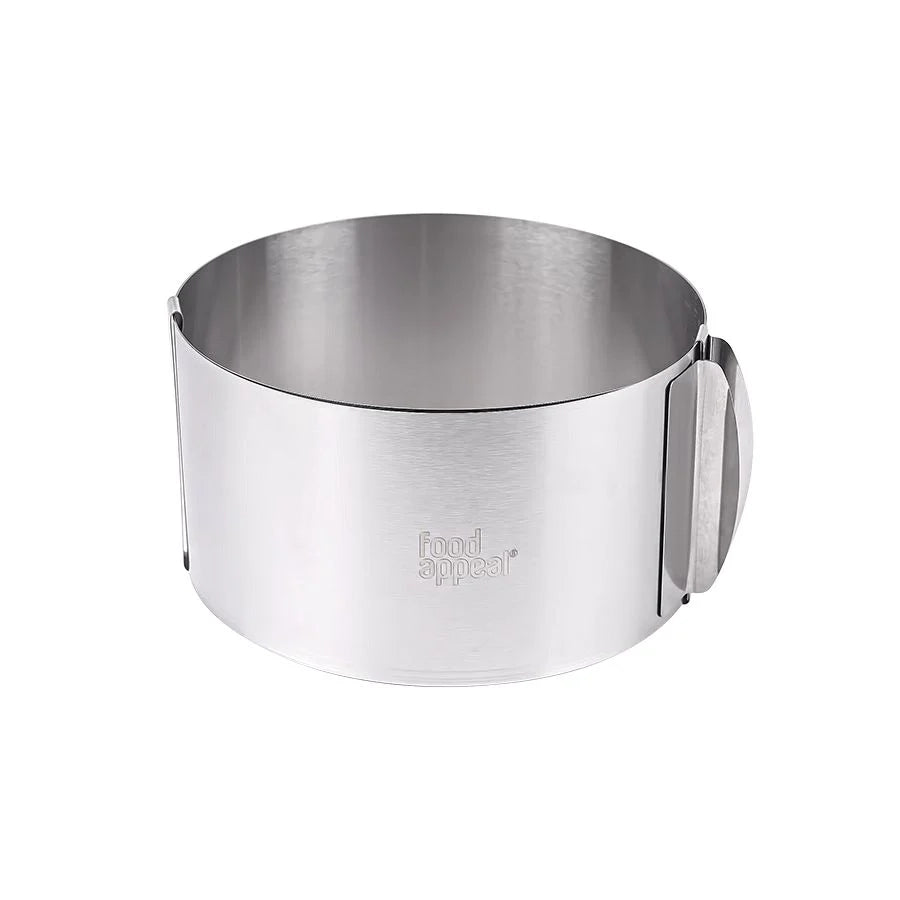 רינג אפייה נירוסטה 30X8.5 ס"מ מתכוונן Cook joy