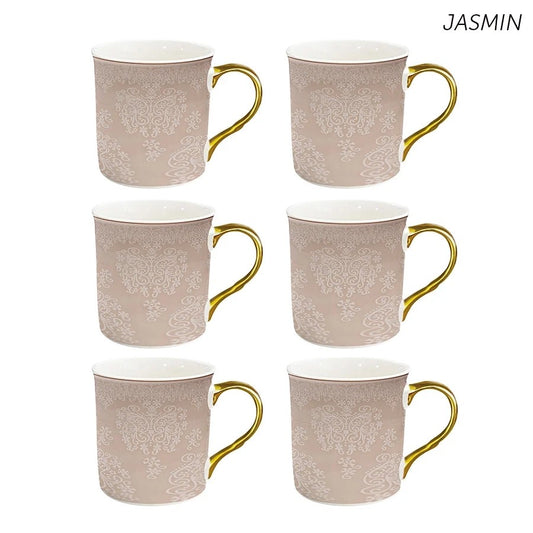 סט 6 מגים 370 מ"ל ניו בון ציינה JASMIN