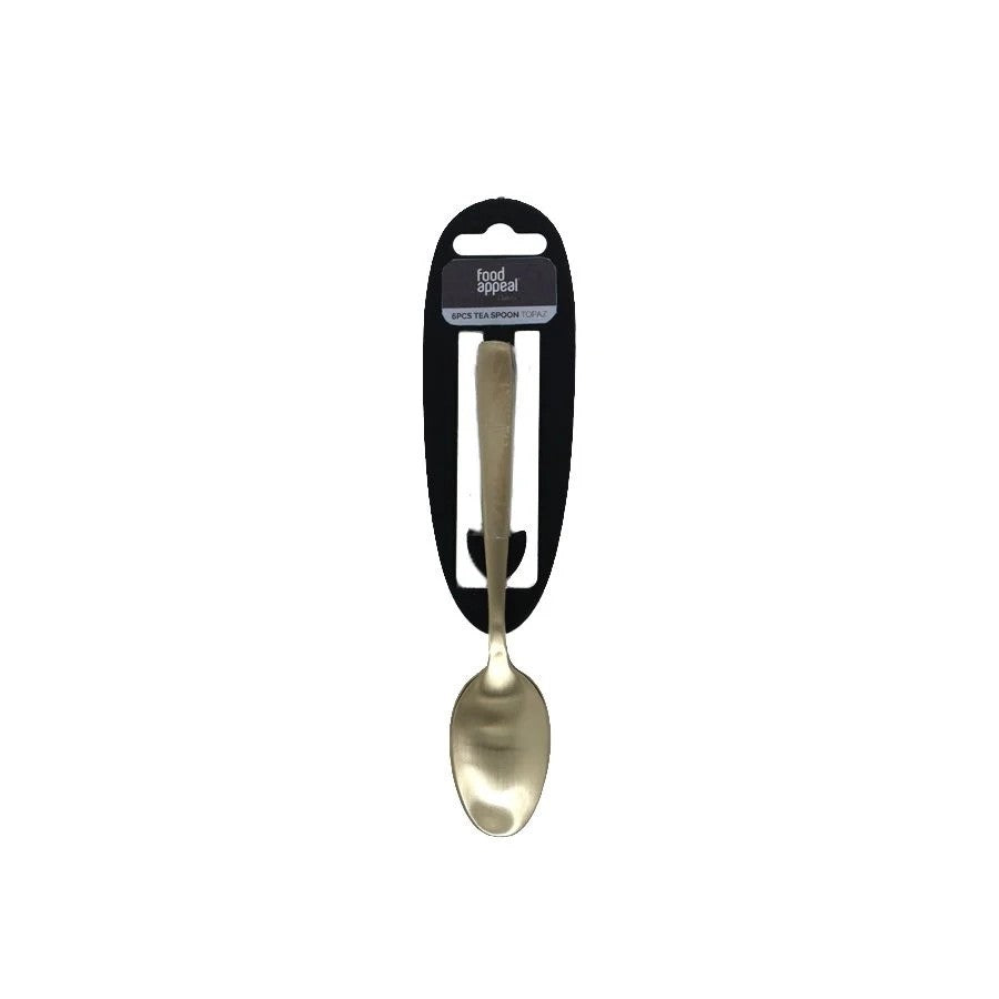 שישייה כפיות TOPAZ GOLD-CHAMPGANE מאט