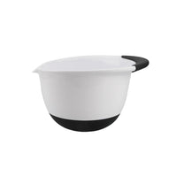 קערת ערבול 21 ס"מ 1.4 ליטר עם בסיס סיליקון לבן Cook Joy