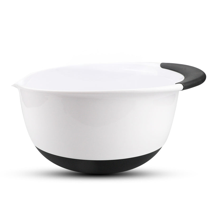 קערת ערבול 26 ס"מ 2.8 ליטר עם בסיס סיליקון, לבן Cook Joy