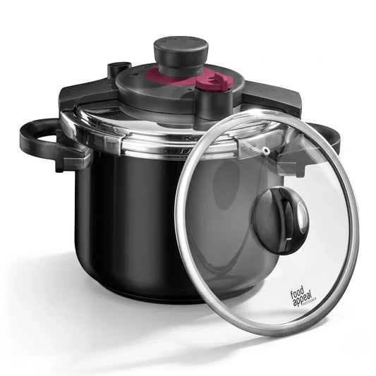 סיר לחץ בטיחותי 8 ליטר \ 24 ס"מ POWERLOCK