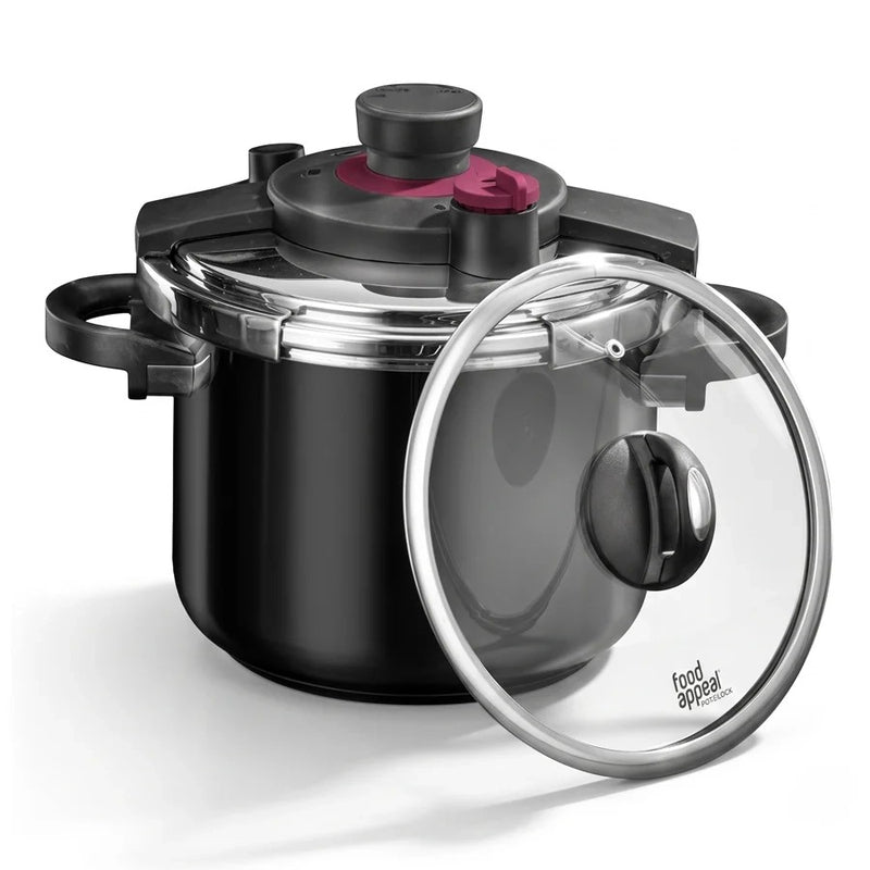 סיר לחץ בטיחותי 8 ליטר \ 24 ס"מ POWERLOCK