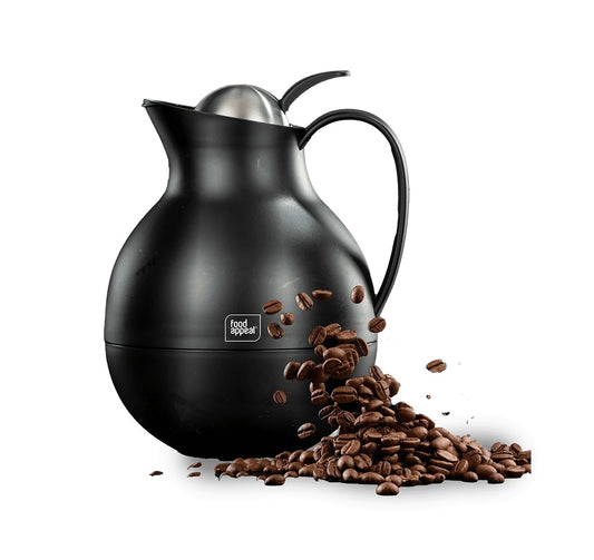 תרמוס כד מהודר 1 ליטר COFFEE COLLECTION BELLY שחור