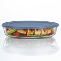 תבנית מלבנית כולל מכסה 2.4 ליטר 30.3X21.3X6.5 COOK&STORE