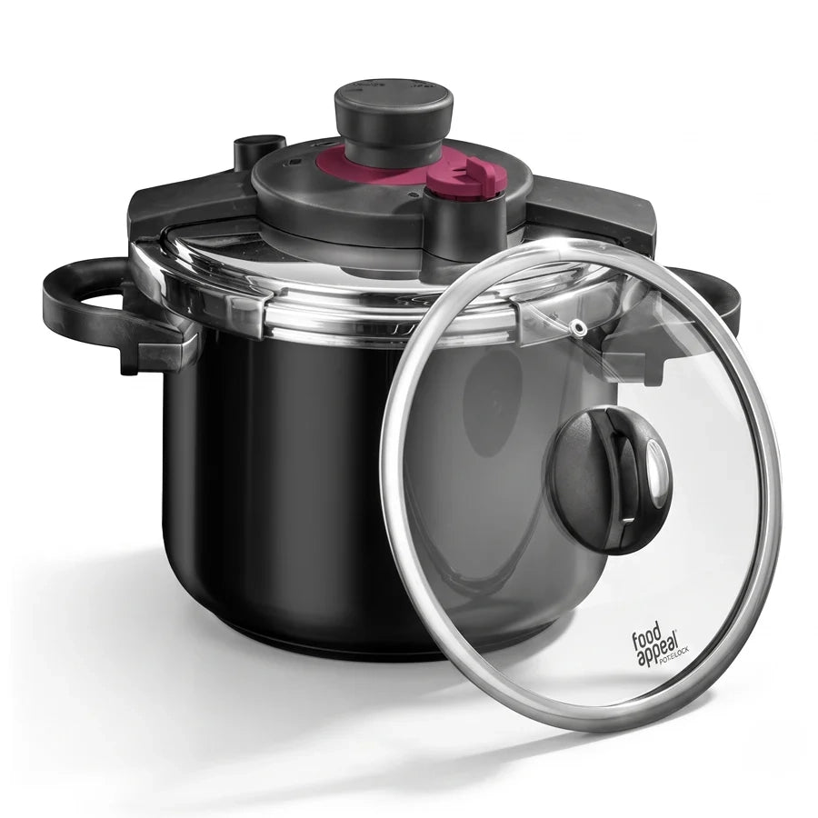 סיר לחץ בטיחותי 8 ליטר \ 24 ס"מ POWERLOCK