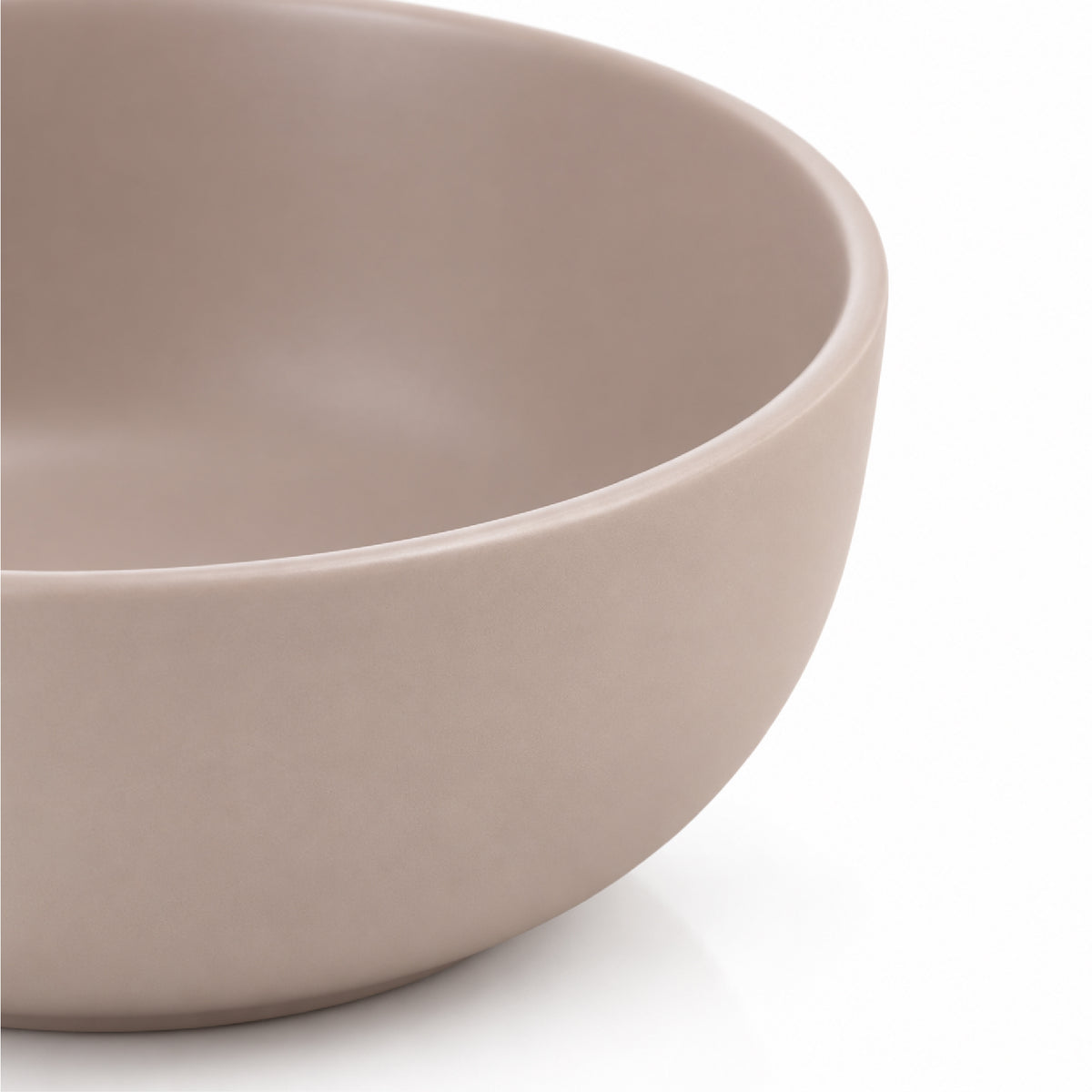 סט אוכל  אלגנטי 18 חל' Stoneware Solid בגוון פודרה