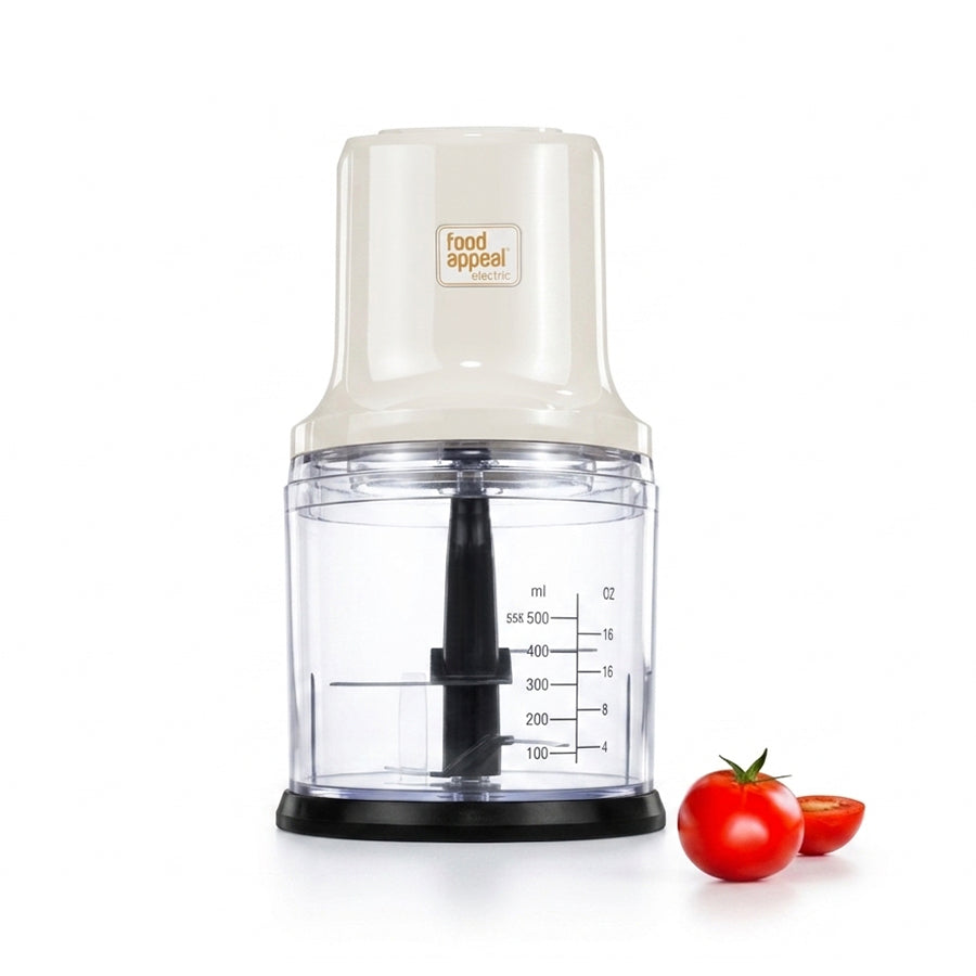 קוצץ חשמלי מיכל 0.5 ליטר | 500W FRESH START קרם