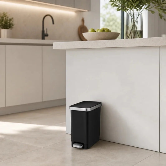 פח אשפה 10 ליטר HANNA שחור מט מבית EKO