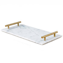 משטח הגשה עם ידיות 20*40 ס"מ MARBLE GRACE