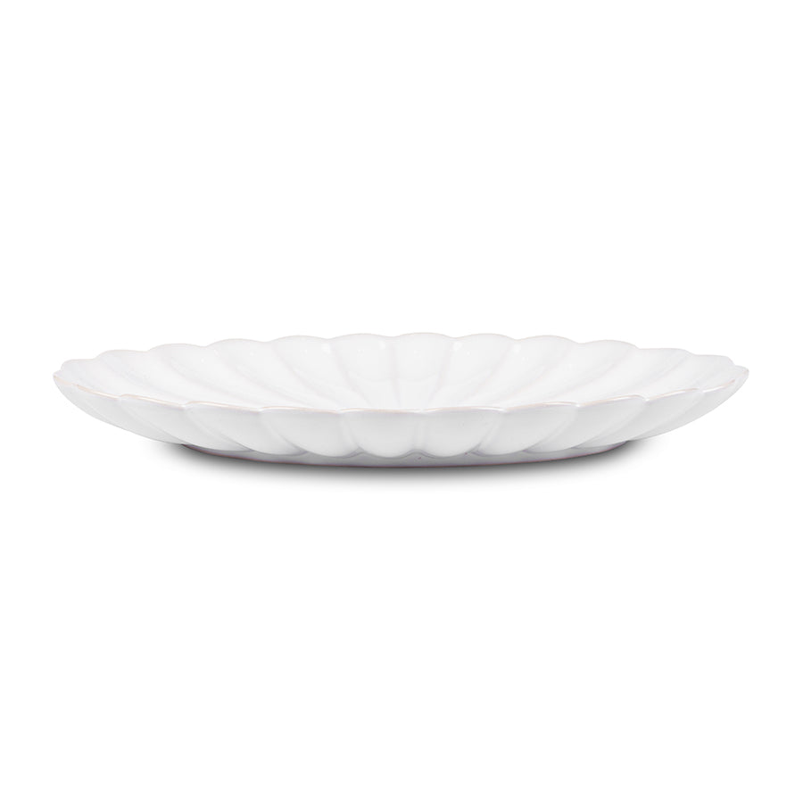 פלטת הגשה אובלית 20*35 ס"מ פורצלן NORDIC