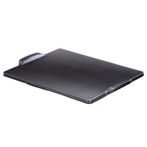BAKE MASTER אבן שמוט לפיצה מלבנית 46X35.5 ס"מ עם ידיות וציפוי CERAMIC NON STICK מבית  Food appeal