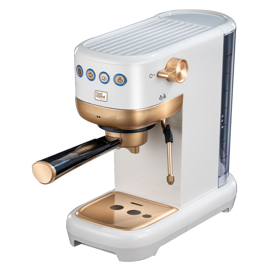 מכונת קפה אספרסו 2 ב-1 קפה טחון \ קפסולות  Nespresso קרם\זהב