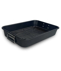 תבנית רוסטר 42X30.5X6 ס"מ הכולל רשת 36X4ס"מ MULTI COOKER 2 IN 1 EVERY DAY