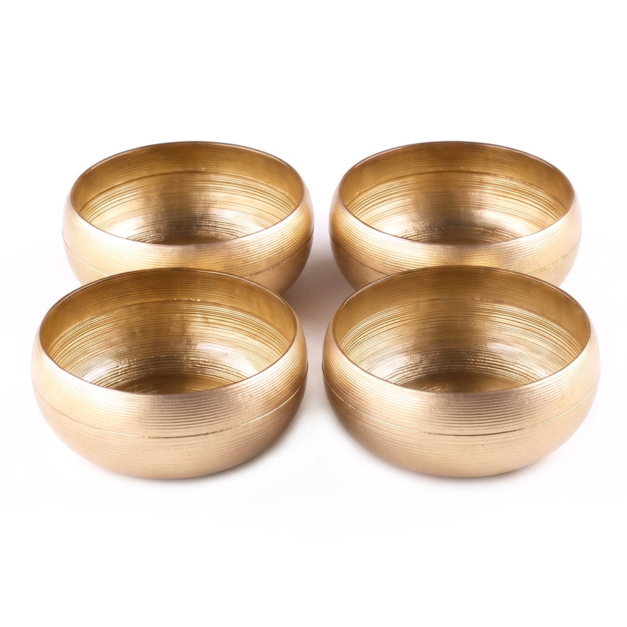 סט 4 קערות 12 ס"מ PURE GOLD
