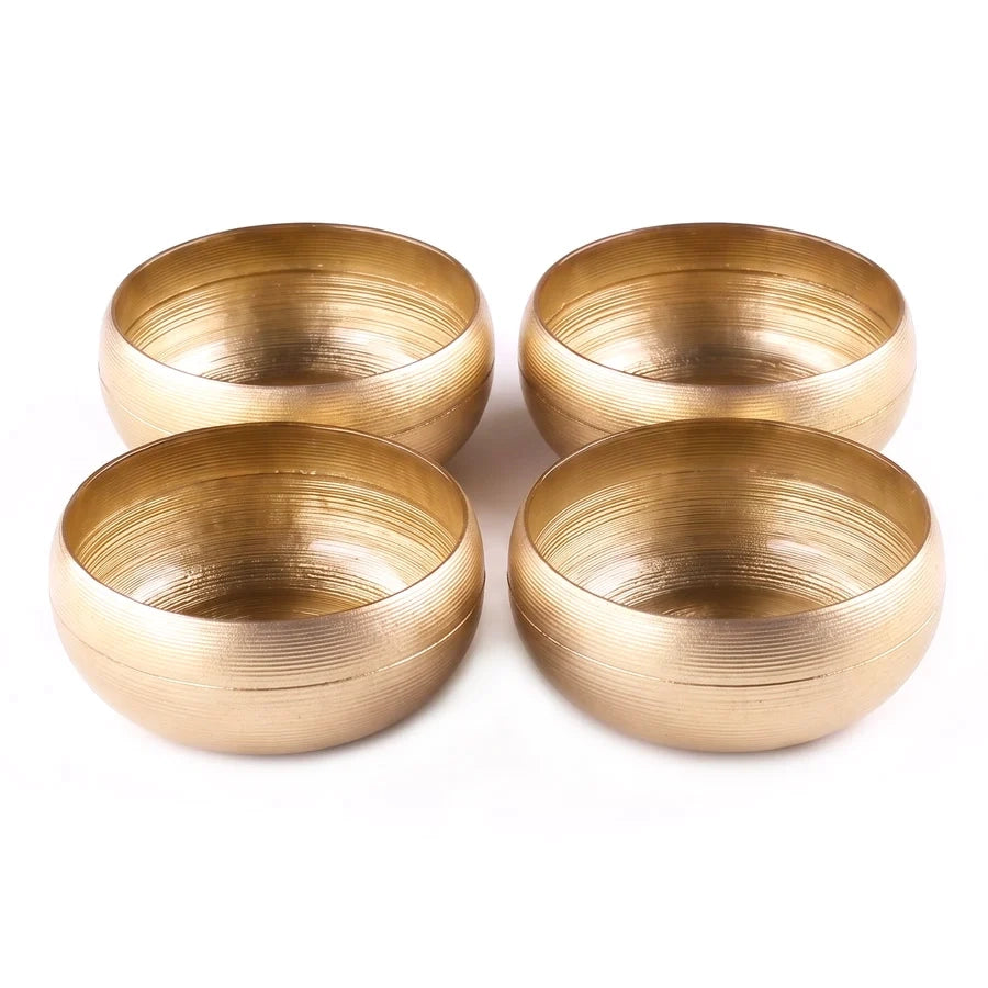 סט 4 קערות 12 ס"מ PURE GOLD