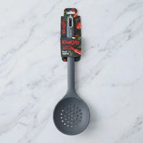 כף הגשה מחוררת סיליקון 33 ס"מ Cook Joy אפור