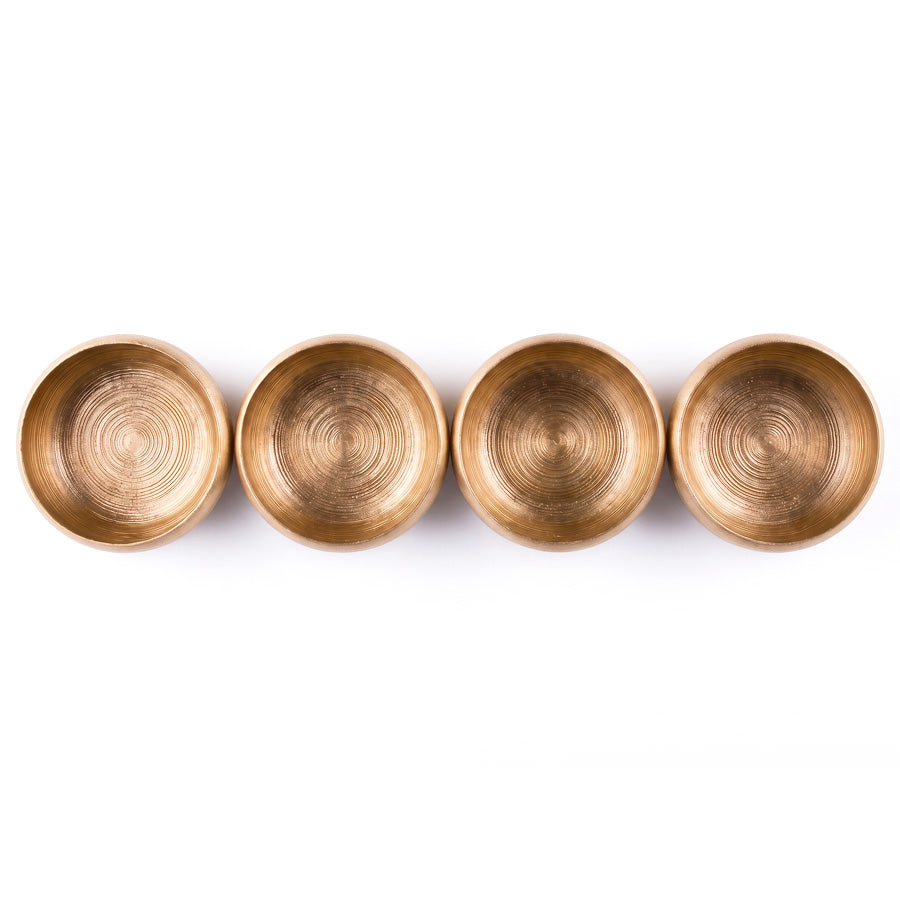 סט 4 קערות 12 ס"מ PURE GOLD