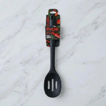 כף הגשה מחורצת סיליקון 33 ס"מ Cook Joy אפור