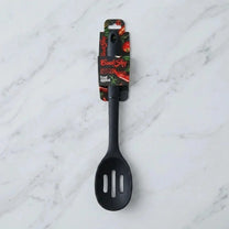 כף הגשה מחורצת סיליקון 33 ס"מ Cook Joy אפור