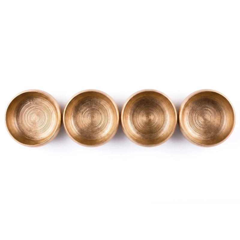 סט 4 קערות 12 ס"מ PURE GOLD