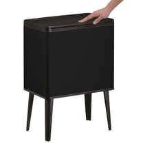 פח אשפה על רגלים 30 ליטר POSE שחור מט מבית EKO