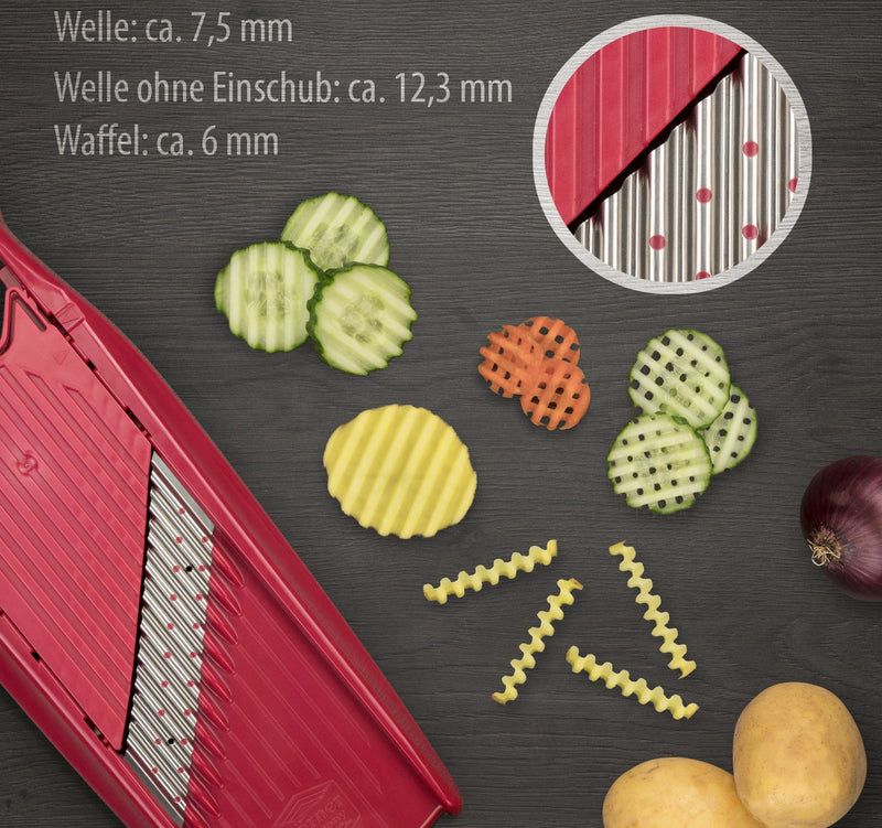 המנדולינה המקורית BORNER WAFFEL תוצרת גרמניה אדום