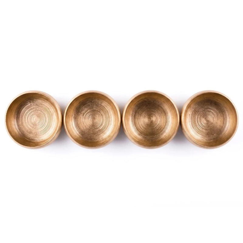 סט 4 קערות 12 ס"מ PURE GOLD