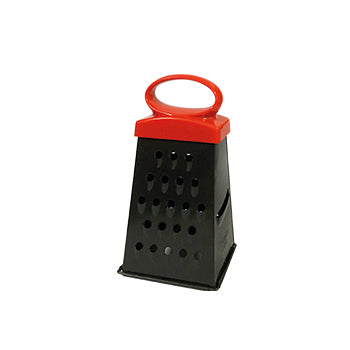 מגרדת מיני 4 דפנות 12 ס"מ אדום \ שחור NONSTICK