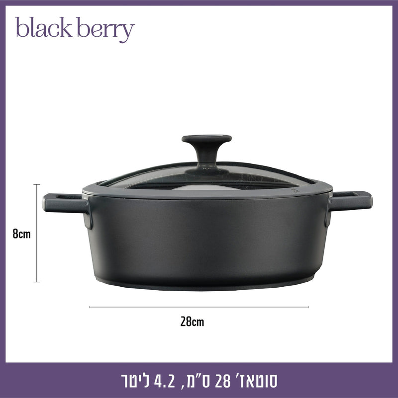 סוטאז' 28 ס"מ  BLACKBERRY