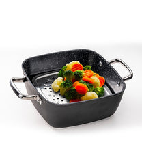 סיר 24 ס"מ מולטיקוקר 3 ב-1 בישול\טיגון\אידוי EVERYDAY PLUS
