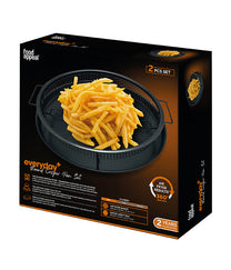 קריספר עגול 30 ס"מ לטיגון ללא שמן EVERYDAY PLUS
