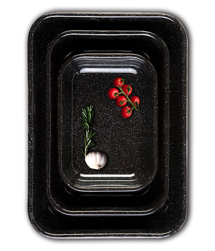 שלישיית תבניות אמייל  ENAMELWARE