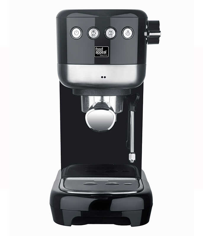 מכונת קפה אספרסו תואמת קפסולות Nespresso וקפה טחון מבית Food appeal