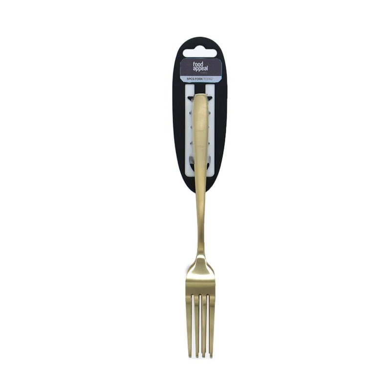 שישייה מזלגות CHAMPGANE-GOLD TOPAZ מאט