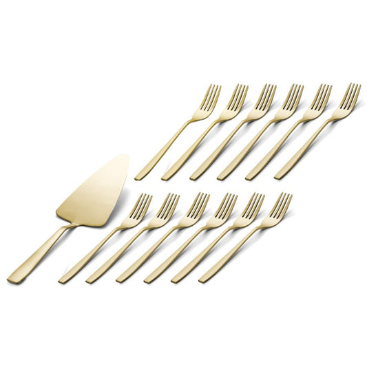 מארז הגשה לעוגה - מרדה + 12 מ.עוגה GOLD TOPAZ-CHAMPGANE מאט