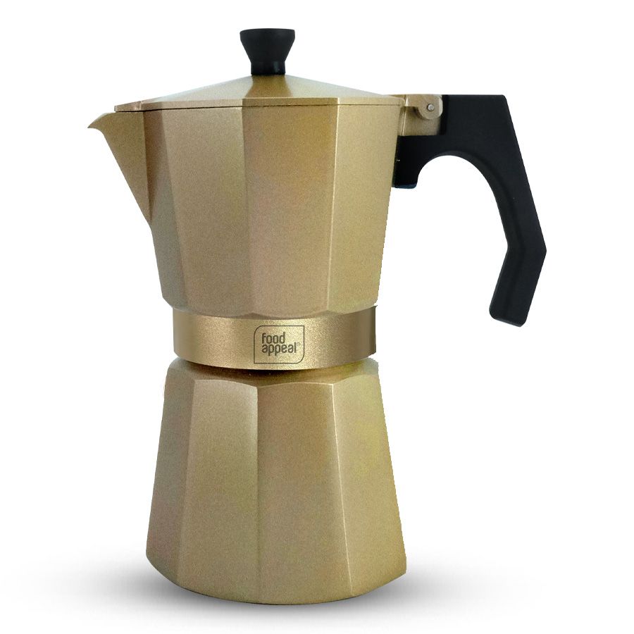 מקינטה תואמת אינדוקציה 12 כוסות COFFE COLLECTION שמפנייה מבית Food appeal