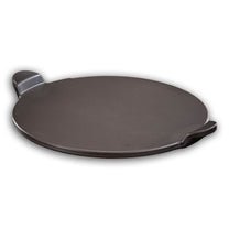 אבן שמוט לפיצה עגולה 33 ס"מ עם ידיות וציפוי CERAMIC NON STICK